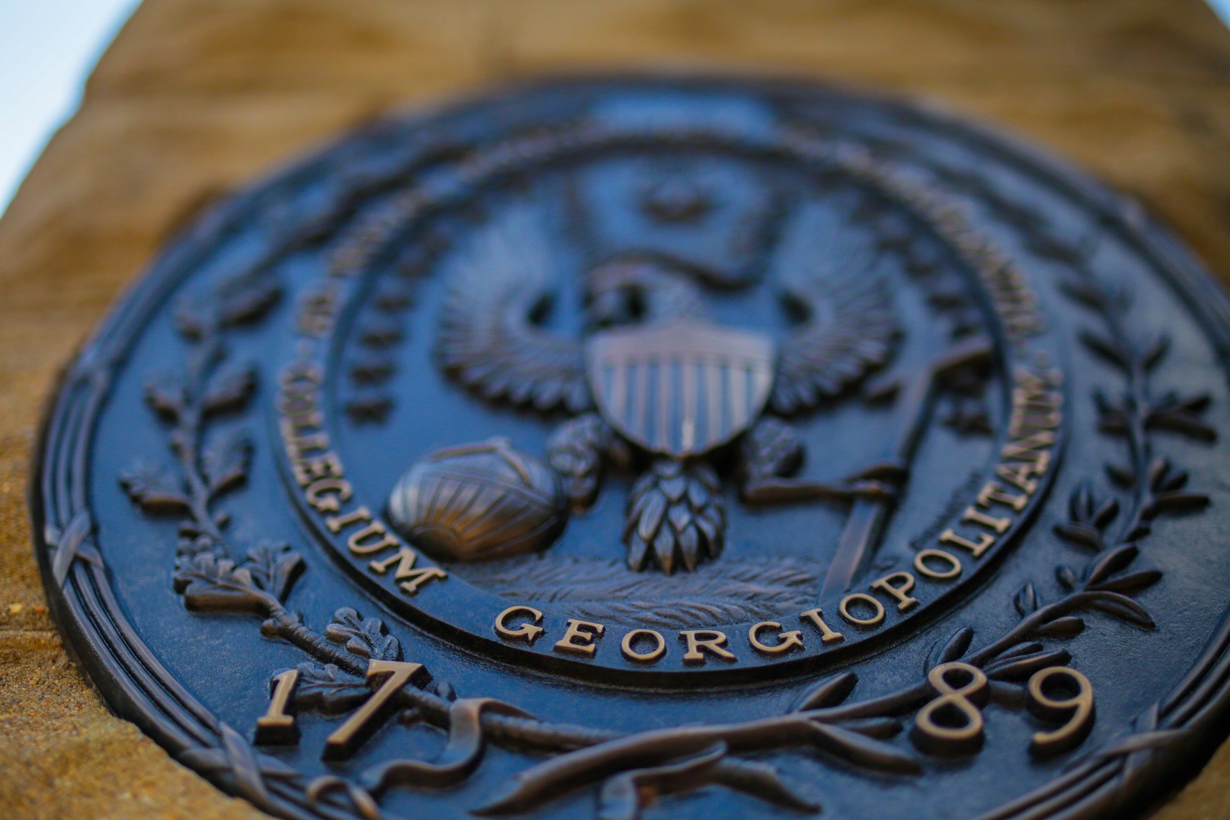 The Georgetown University seal.